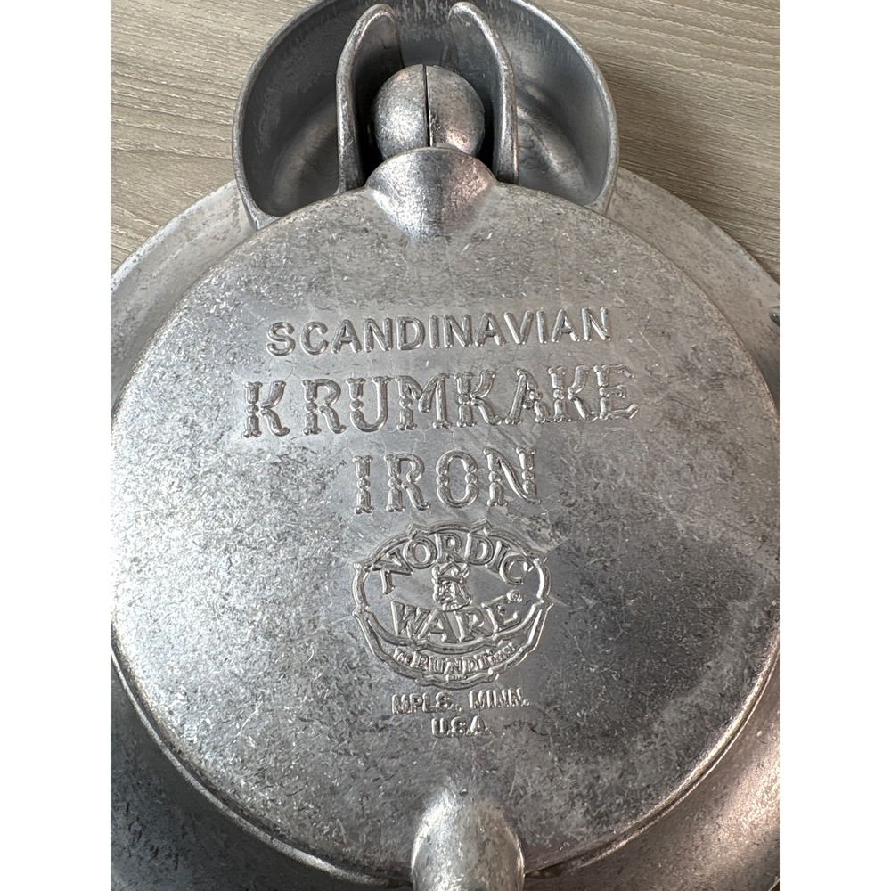Nordic‎ Ware Norwegian Krumkake and Pizzelle Iron Stovetop USA - Picture 5 of 5
